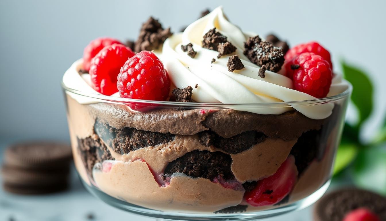 Himbeer Oreo Dessert