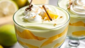 Joghurt Limetten Mousse
