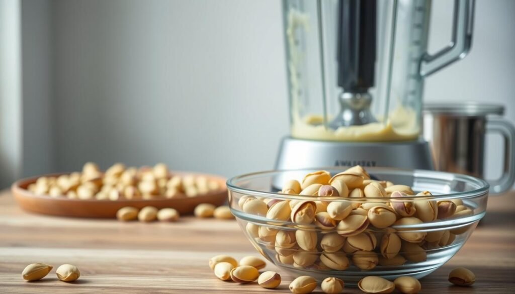 Natural Pistachio Cream Preparation Natural Pistachio Cream Preparation