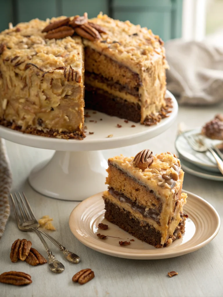 german chocolate cake frosting