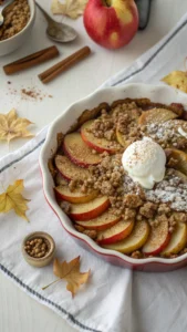 apple streusel