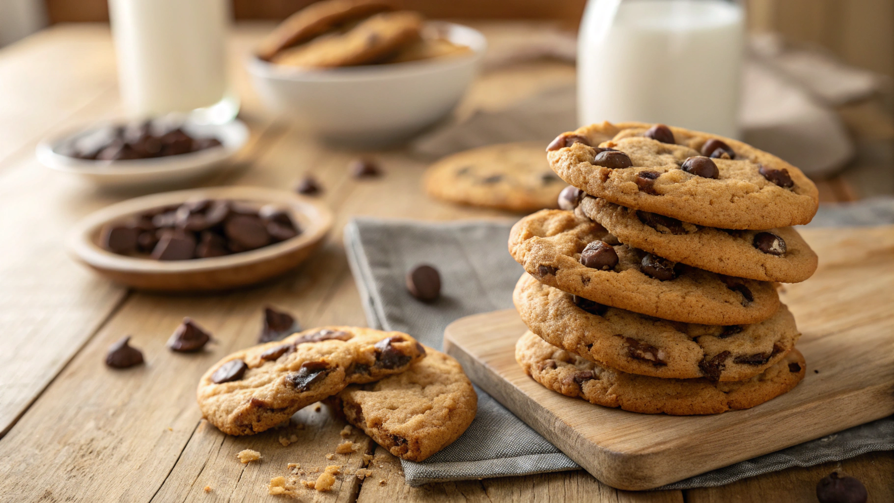 Easy Cookie Recipe Without Brown Sugar | Homemade Chocolate Chip Cookies