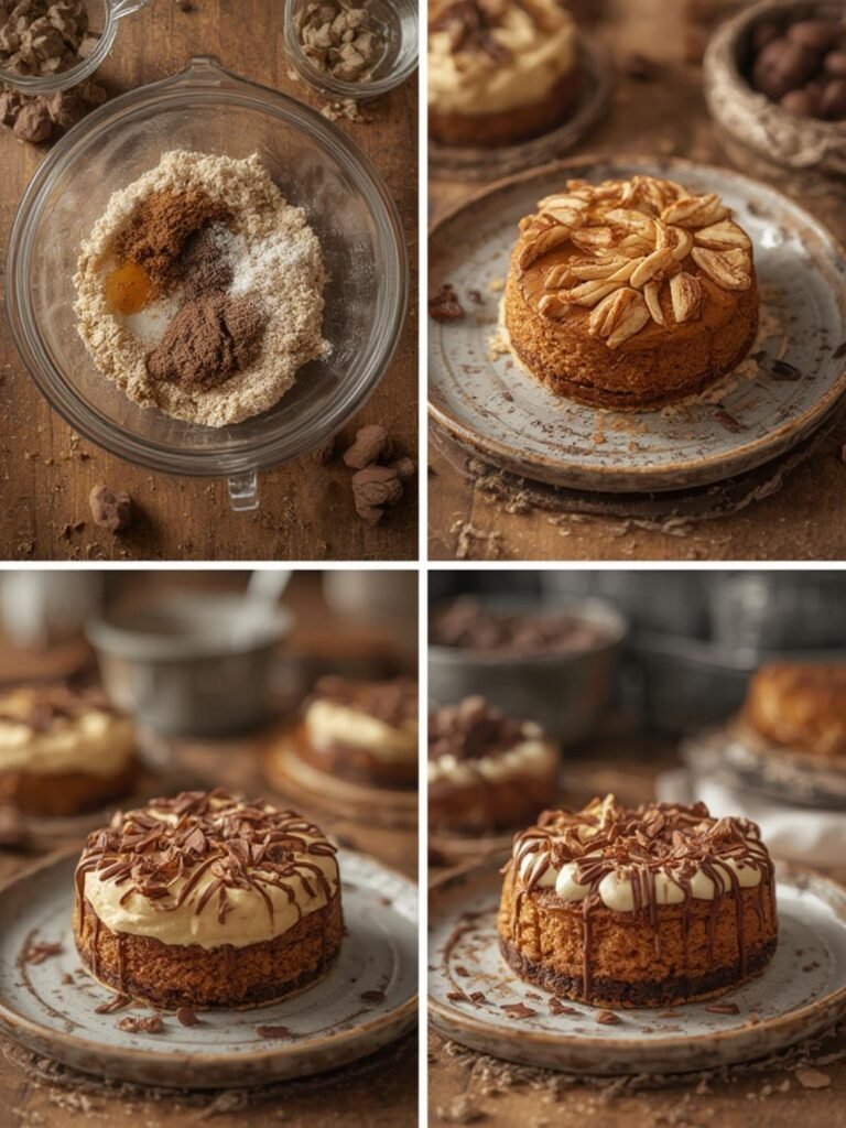 vegan desserts Steps